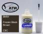 Preview: BMW, Frozen Black Brown, C5C: 20ml Lackstift, von ATW Autoteile West.